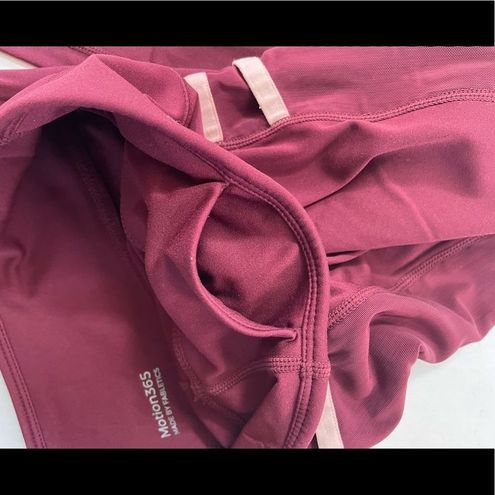 Fabletics Trinity Mesh Motion 365 Legging Maroon Size XS - $16 - From Mari