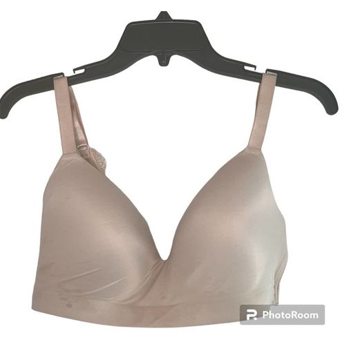 Soma Enbliss Luxe Wireless Lace J Hook tan bra Size 38D - $18