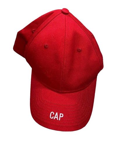 The Reaes Red 100% Cotton Six Panel Cap Hat - $23 - From Taylor