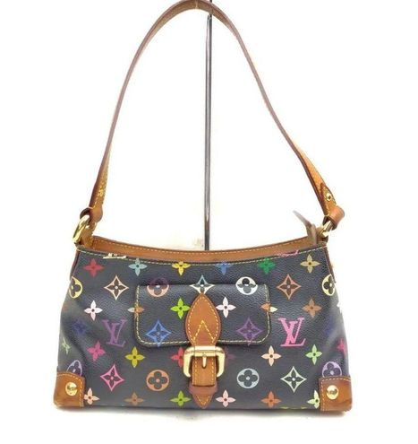 Louis Vuitton Eliza Small Shoulder Bag in Black Multicolore Monogram - SOLD