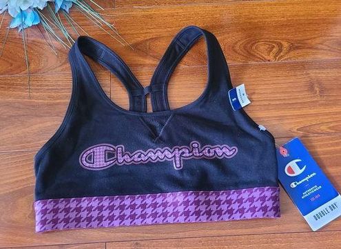 Champion Black/Lavender Sports Bra Size Small - $18 New With Tags - From  Elizabeth