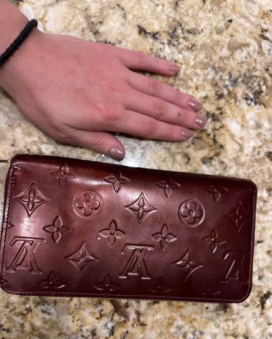 Louis Vuitton Vernis Burgundy Wallet