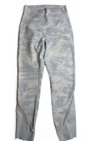 Lululemon Wunder Under High Rise Crop 23” Incognito Camo White