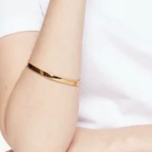 kate spade new york Bracelet, 12k Gold-Plated Heart of Gold Idiom