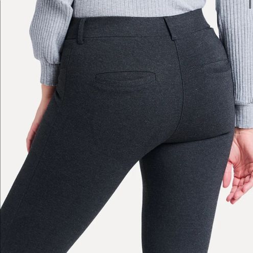 Betabrand [] Straight-Leg  7-Pocket Dress Pant Yoga Pants (Charcoal) Size  undefined - $25 - From Melissa