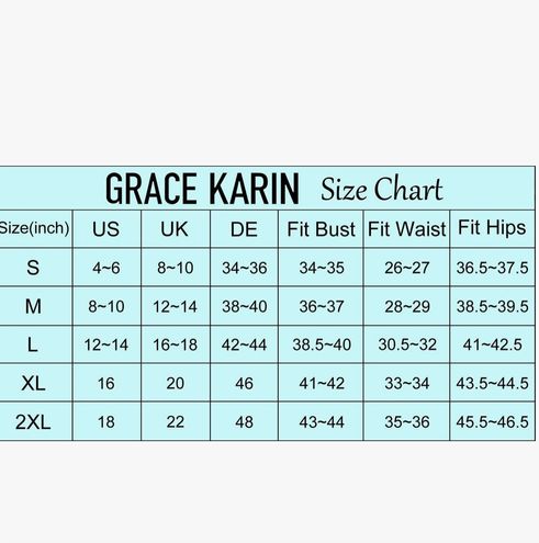 Grace Karin, Swim, Grace Karin Womens Rash Guard Swim Shirt Size 2xl Built  In Bra Uv Sun Protection