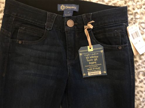 Democracy NWT “AB” Solution Booty Lift Jogging In Dark Wash Size 4