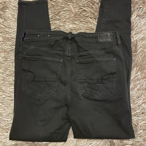 American Eagle Next Level Stretch High Rise Black Jeggings sz 8 - $18 -  From Tara