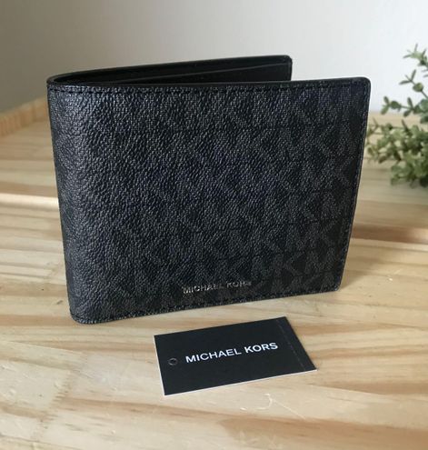 MICHAEL KORS Cooper Men's Wallet - Black & Blue New w/Tags– Wag N' Purr  Shop