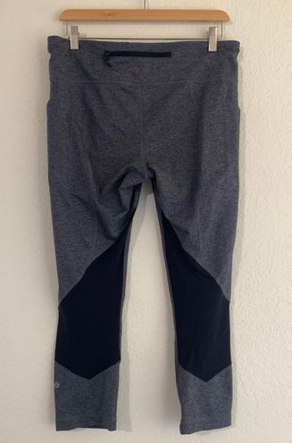 Lululemon // Pace Rival Crop 19 Run Leggings Black Size 10 - $52 (40% Off  Retail) - From Kelsey