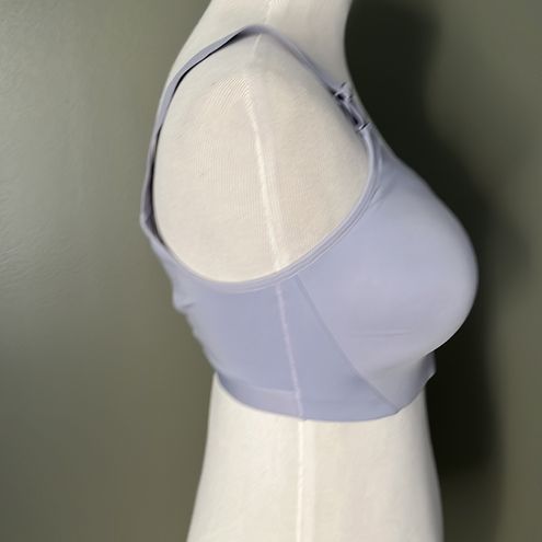 Women's High Support Sculpt Zip-Front Sports Bra - All in Motion White 34DD