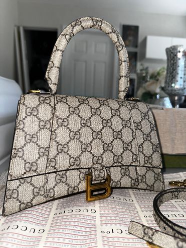 Gucci x Balenciaga Small Hourglass Bag - The Hacker Project Gray - $4102  (54% Off Retail) - From Eduarda