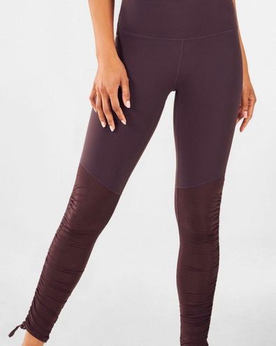 Fabletics - Cashel Foldover PureLuxe Legging Purple Size XXS - $25