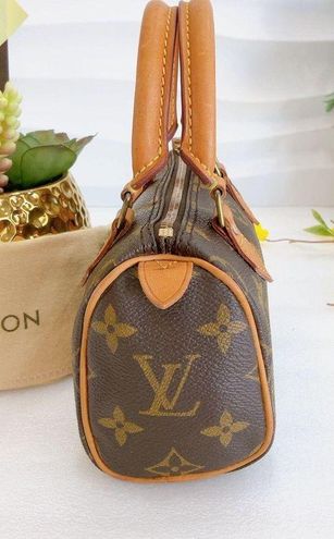 Louis Vuitton VERY CUTE Authentic Nano Mini Speedy Monogram W/ Strap -  $1191 - From Uta