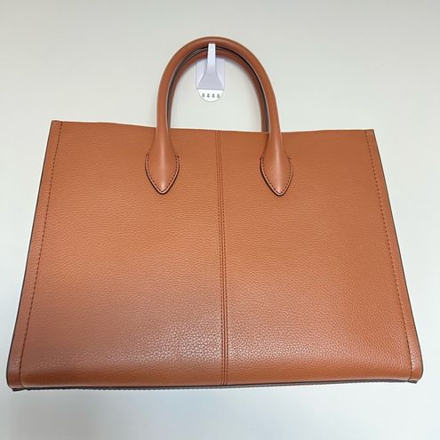 Mirella Medium Pebbled Leather Tote Bag