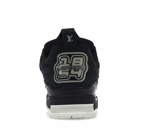 Louis Vuitton LV Skate Sneaker Black Black White｜TikTok Search