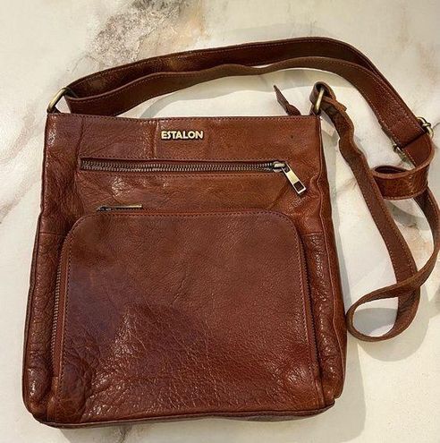 Estalon Women's Leather Crossbody Purse