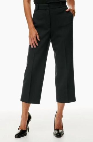 Babaton Aritzia Agency Cropped Pant Black size 10 Pleated - $76 - From  Maggie