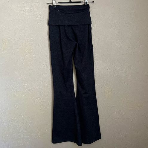 Aerie OFFLINE By The Hugger High Waisted Foldover Flare Legging in Steel  Blue XS - $15 - From OC