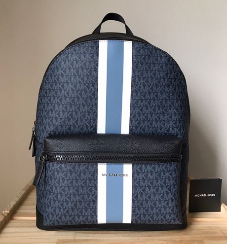 michael kors backpack blue