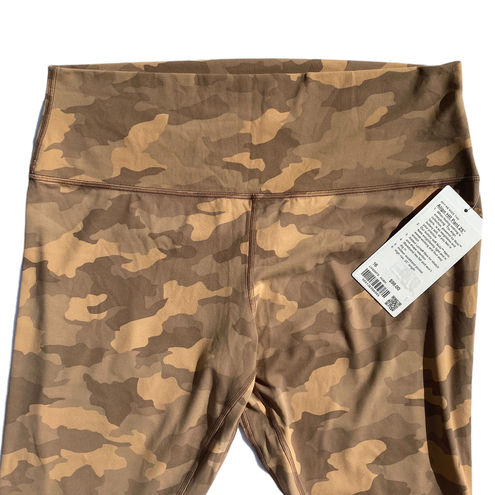 Lululemon Align High-Rise Pant 25 Heritage 365 Camo Beige Multi size 16