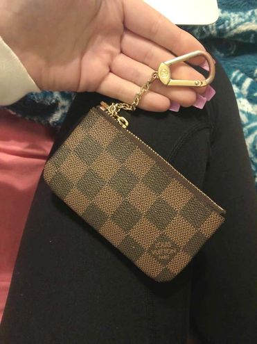 Louis Vuitton Key Pouch in Damier Ebene