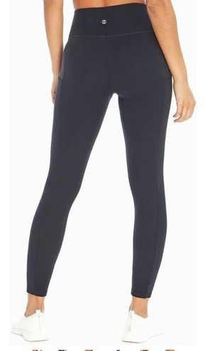 Balance Collection Eclipse High Rose Pocket Leggings Black 3/4 Length Size  Large - $14 - From Brieann