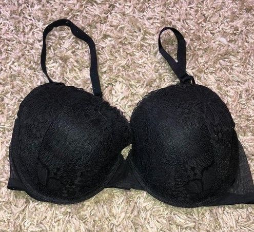 Victoria's Secret cup lace bra size 36DD lace bra black Vs bra sexy