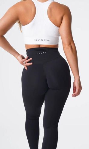 NVGTN New Black Signature 2.0 Leggings Medium - $55 New With Tags - From J