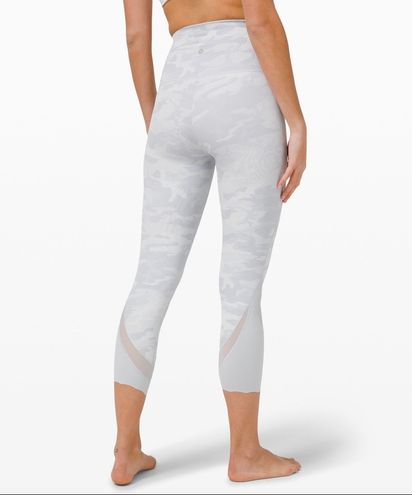 Lululemon White Camo Leggings Size 2 - $88 - From Taliyah