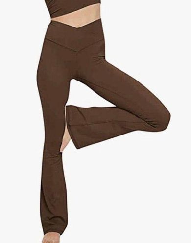 TOPYOGA Flare Yoga Pants Brown Size M - $12 - From Julena