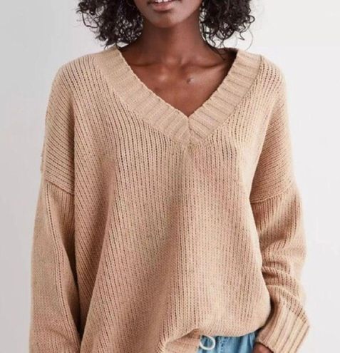 Aerie Oversized V-Neck Sweater