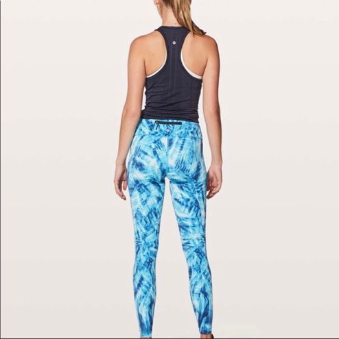 Lululemon Speed Wunder Under Teal Blue Leggings-8 - $39 - From Rene