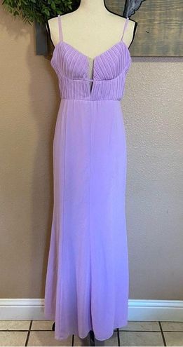 Lilac Sleeveless Maxi Dress - Pleated Bustier Dress - Maxi Dress - Lulus