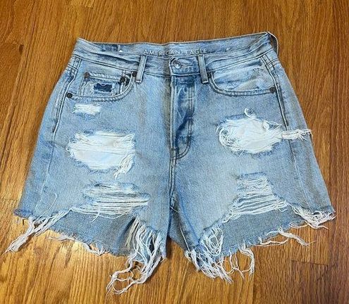 American eagle 90s Boyfriend Denim Shorts Blue