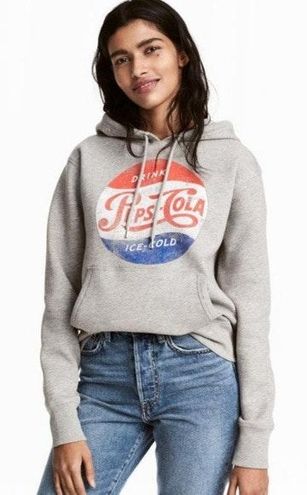 H M Pepsi Cola Hoodie Gray Size XL 20 55 Off Retail From