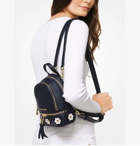 petulance Rettelse Gummi Michael Kors Mini Floral Leather Backpack Multi - $100 (66% Off Retail) -  From Tori