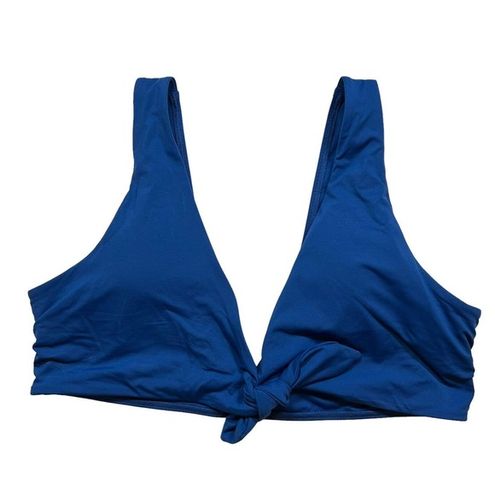 Push-up Bikini Top - Navy blue - Ladies