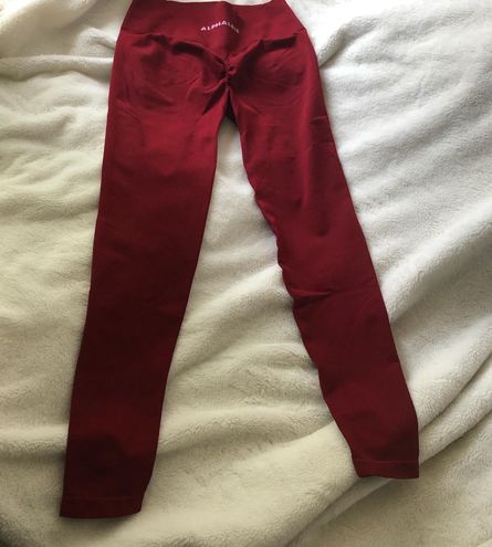 Alphalete Amplify Leggings Scarlet Red Size M - $68 - From Evelyn