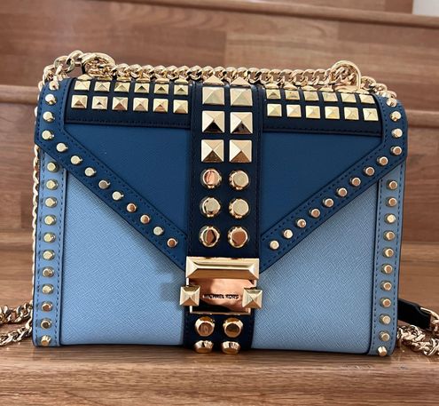 Michael Kors Blue Shoulder Bags