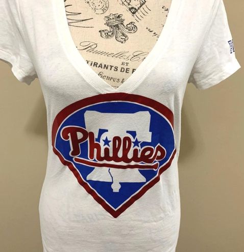 PINK - Victoria's Secret Victoria's Secret Pink MLB Phillies Shirt White  Size M - $22 (63% Off Retail) - From Melissa