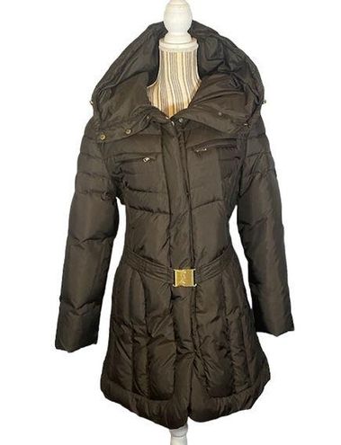 Cole Haan Women's Belted Puffer Coat