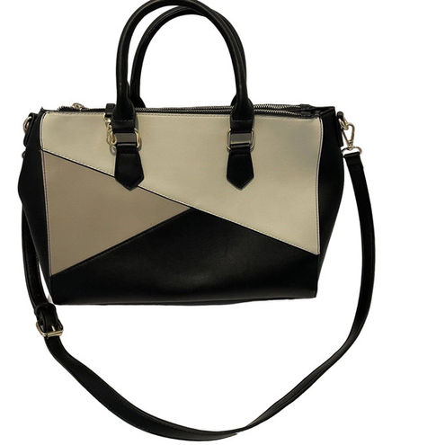 MIZTIQUE Tote Bag Women's Black/Gray/Multi Vegan Leather - $24 - From Trish