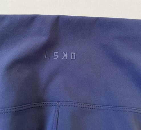 LSKD Leggings Womens 8 Blue High Rise Pockets Activewear Gym Workout  Running - $40 - From Kristen