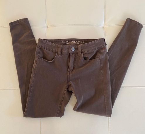 American Eagle 360 Super Stretch Brown 