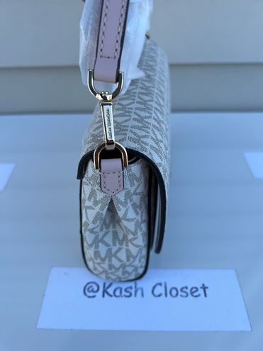 Michael Kors MK Jet Set Medium Logo Convertible Crossbody & Clutch Bag - DK  PowderBlush Pink - $139 New With Tags - From Kash