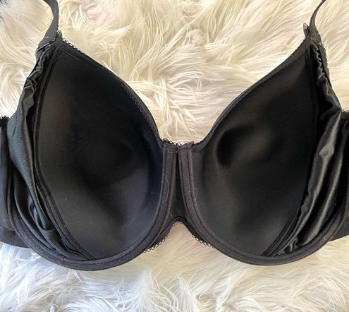 Elomi Amelia Black Full Figure Molded Underwire Lace Bra 36L 36 New nwt  Size undefined - $33 New With Tags - From Jenny