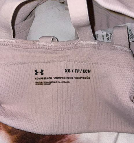 Under Armour Compression Sports Bra Pink Size XS - $7 - From Ivy