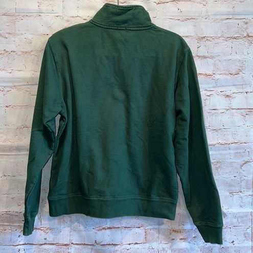Brandy Melville John Galt forest green pullover 1/4 zip collared neckline  pacsun Small - $16 - From Kristina