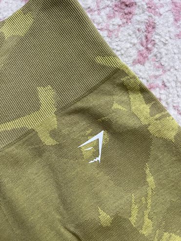 Gymshark Adapt Camo Seamless Shorts - Green